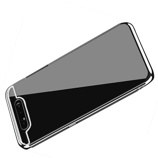 Genomtänkt Slittåligt Silikonskal - Samsung Galaxy A80