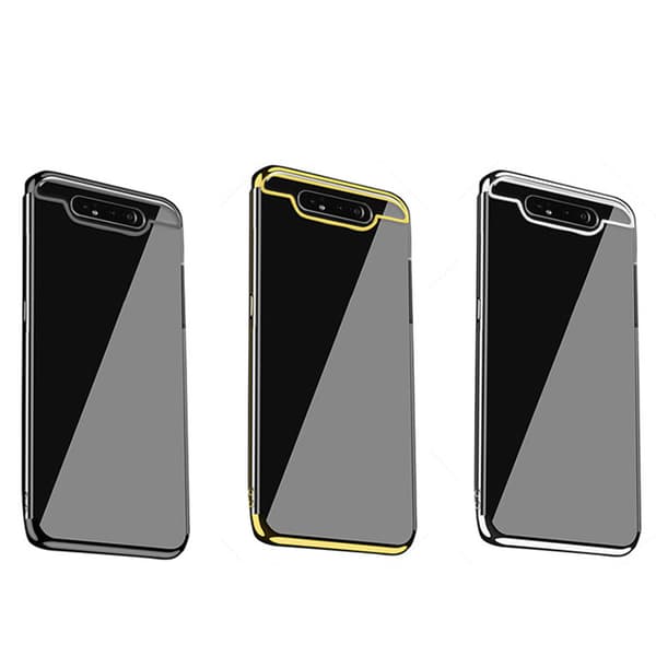 Genomtänkt Slittåligt Silikonskal - Samsung Galaxy A80