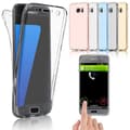 Miniatyrbild 2 av 11: Samsung Galaxy S10e - Dubbelt Silikonfodral med Touchfunktion