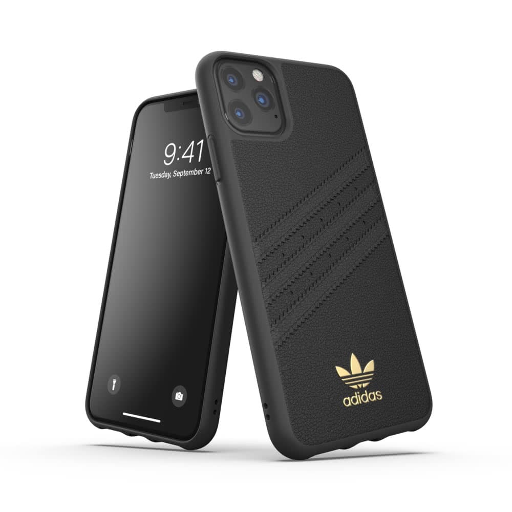 Adidas iPhone 11 Pro Max Skal OR Moulded Case PU Premium Kortfack FW19 Svart