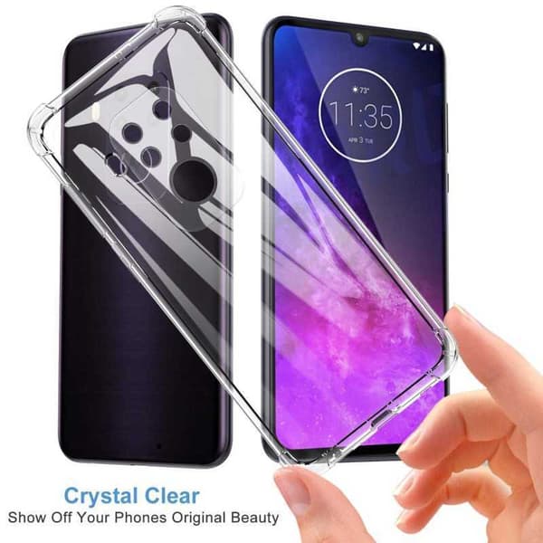 Motorola One Zoom Stöttåligt Skal med Förstärkta Hörn