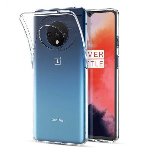 Yksinkertainen OnePlus 7T -iskuja vaimentava pehmeä kotelo