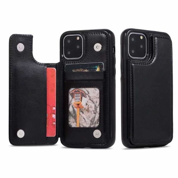 iPhone 5/5S/SE | Slimmat & Trendig Retro Skal med Kortplats