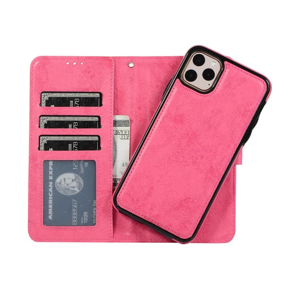 iPhone 11 Pro Max - Elegant Slittåligt Plånboksfodral