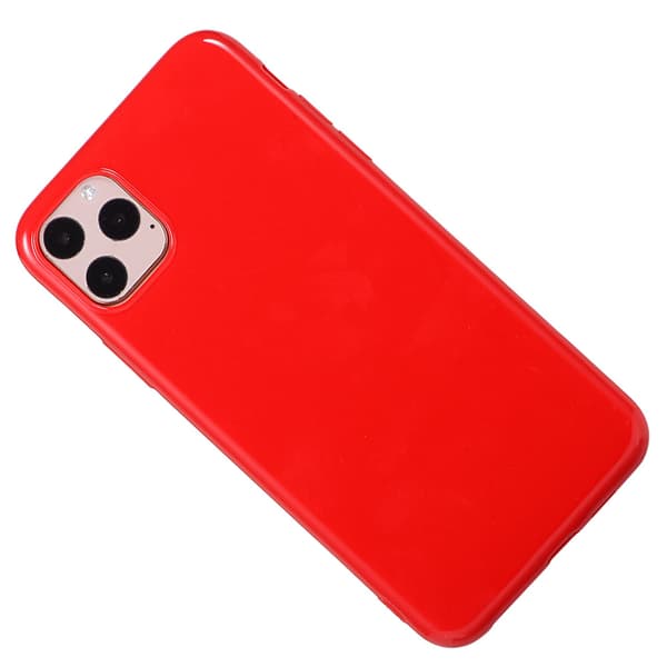 Stötdämpande Floveme Silikonskal - iPhone 11 Pro Max Röd Röd