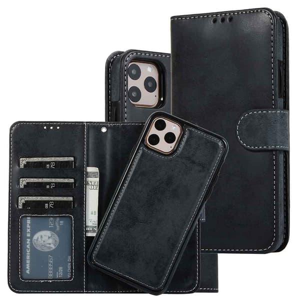 iPhone 11 - Praktiskt Plånboksfodral från Leman