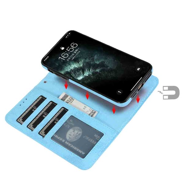 iPhone 11 Pro - Praktiskt Leman Plånboksfodral