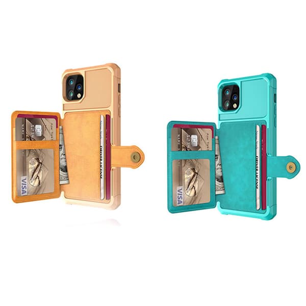 Praktiskt Stilrent Skal med Kortfack - iPhone 11 Pro