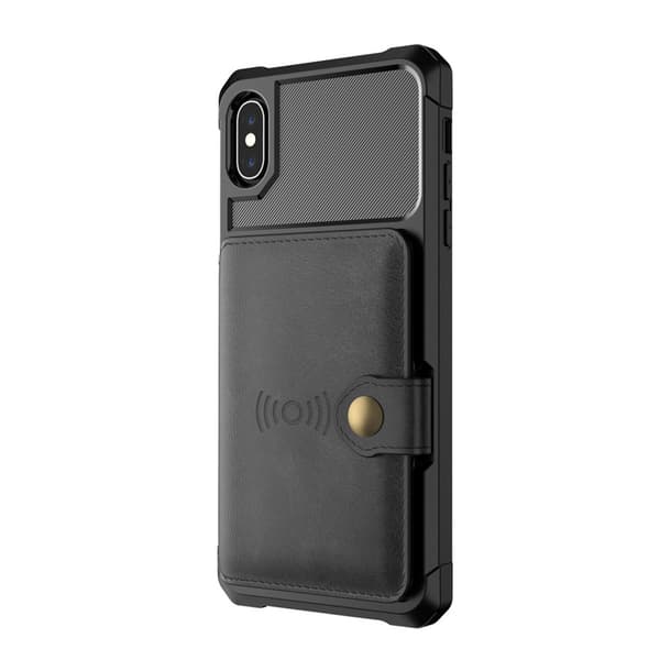 Smidigt Stilsäkert Skal med Kortfack - iPhone XS Max