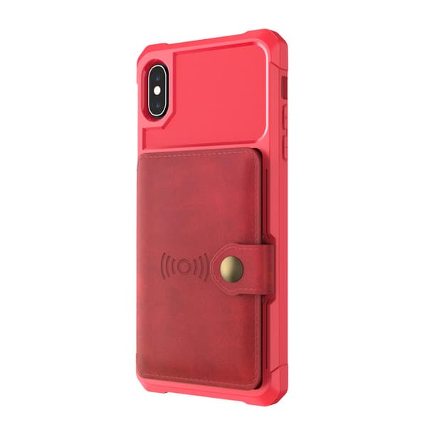 Smidigt Stilsäkert Skal med Kortfack - iPhone XS Max