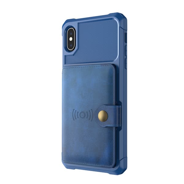 Smidigt Stilsäkert Skal med Kortfack - iPhone XS Max