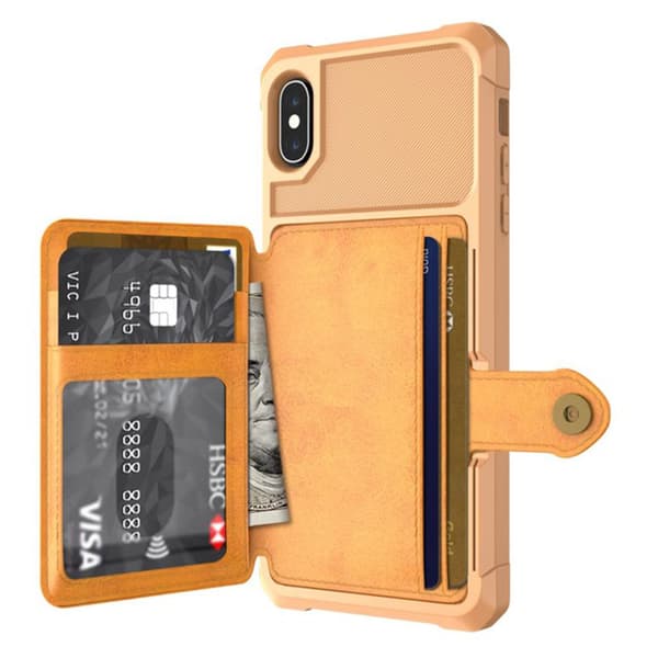 Skal med Kortfack - iPhone X/XS