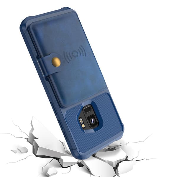 Samsung Galaxy S9 - Robust Skal med Kortfack