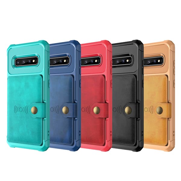 Exklusivt Skal med Kortfack - Samsung Galaxy S10