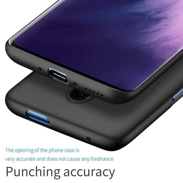 OnePlus 7T Pro Ultratunt Mattsvart Skal Basic V2