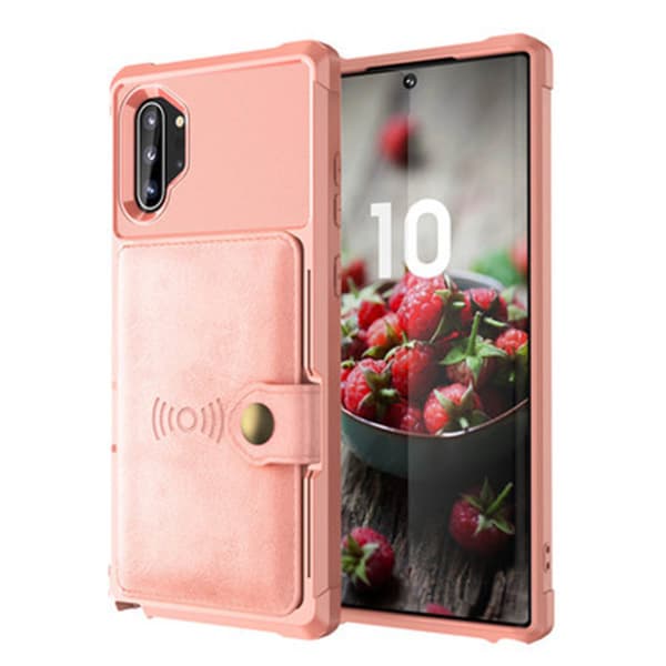 Smidigt Skal med Kortfack - Samsung Galaxy Note10 Plus