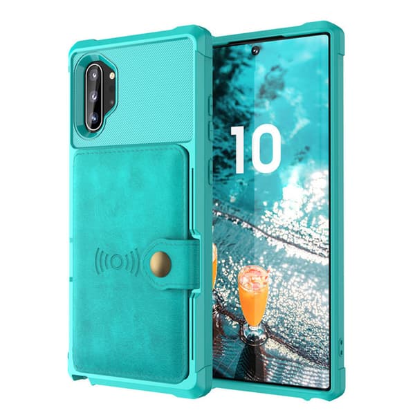 Smidigt Skal med Kortfack - Samsung Galaxy Note10 Plus