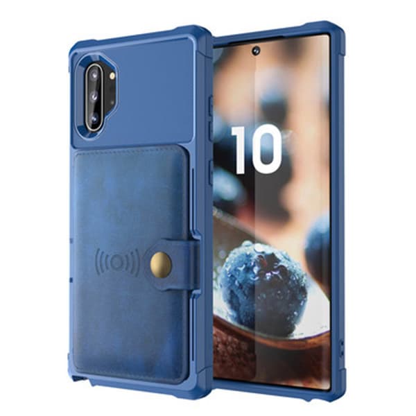 Smidigt Skal med Kortfack - Samsung Galaxy Note10 Plus