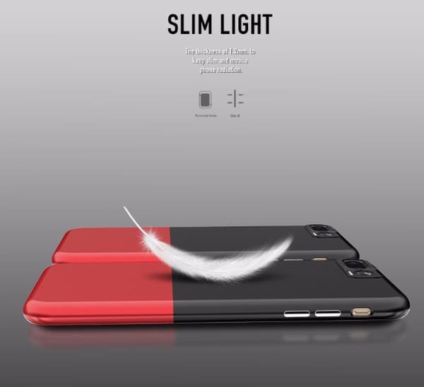 Skyddande 2 delars Skal iPhone 7 (FLOVEME)