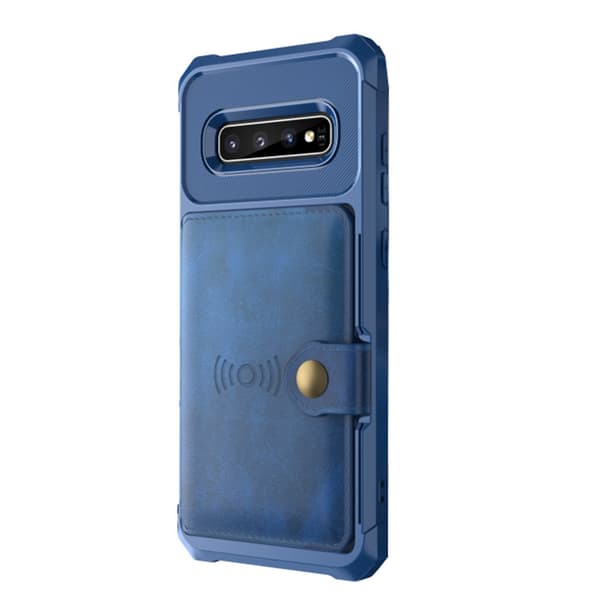 Genomtänkt Skal med Kortfack - Samsung Galaxy S10E