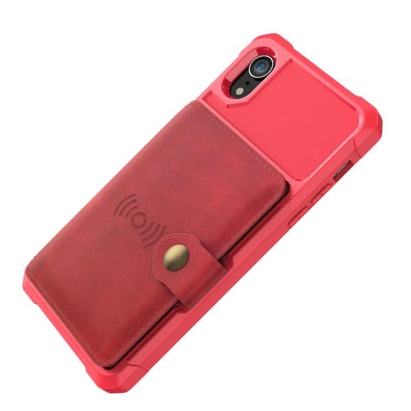 iPhone XR - Exklusivt Skyddande Skal med Kortfack