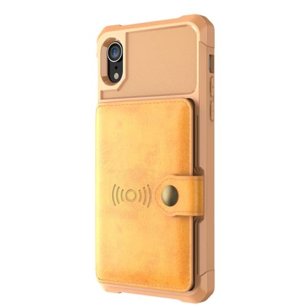 iPhone XR - Effektfullt Skal med Kortfack