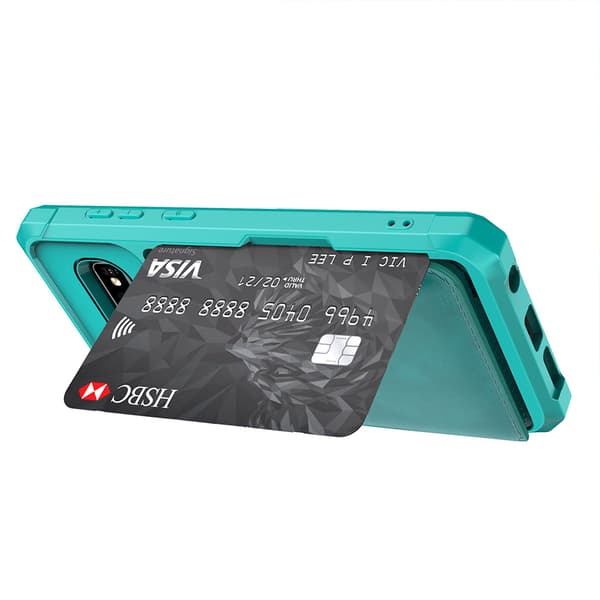 Samsung Galaxy S10E - Professionellt Stilrent Skal med Kortfack