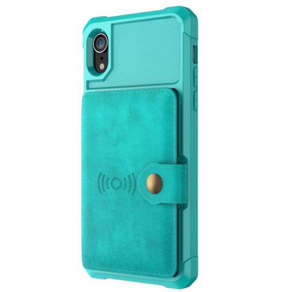 Stilrent Praktiskt Skal med Kortfack - iPhone XR