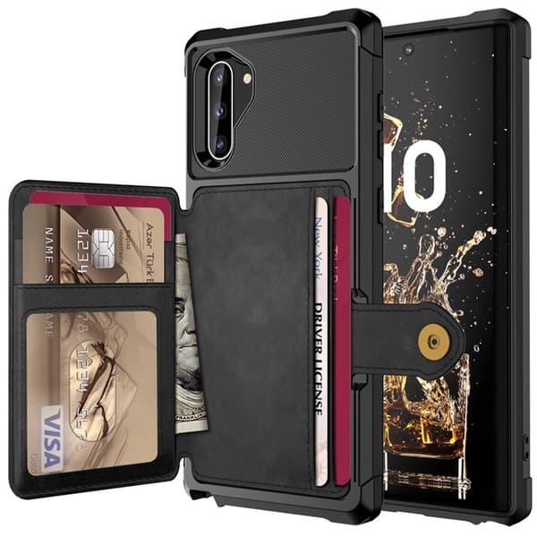 Samsung Galaxy Note10 - Stilrent Skal med Kortfack