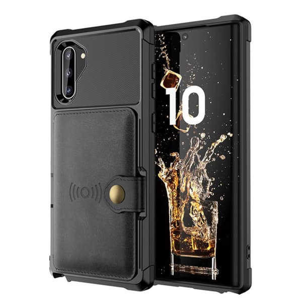 Samsung Galaxy Note10 - Stilrent Skal med Kortfack