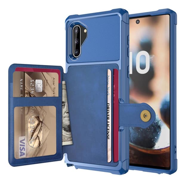 Samsung Galaxy Note10 - Stilrent Skal med Kortfack