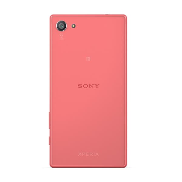 Sony Xperia Z5 Compact baksida med tejp - Coral