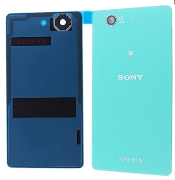 Sony Xperia Z3 Compact Baksida original med Tejp - Grön