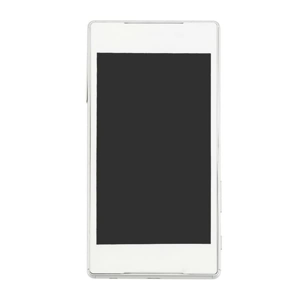 Sony Xperia Z5 Skärm LCD Display med ram - Vit