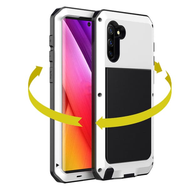 Samsung Galaxy Note10 - Genomtänkt Slittåligt ARMY Skal