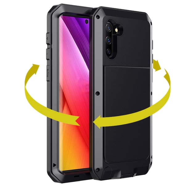 Samsung Galaxy Note10 - Genomtänkt Slittåligt ARMY Skal