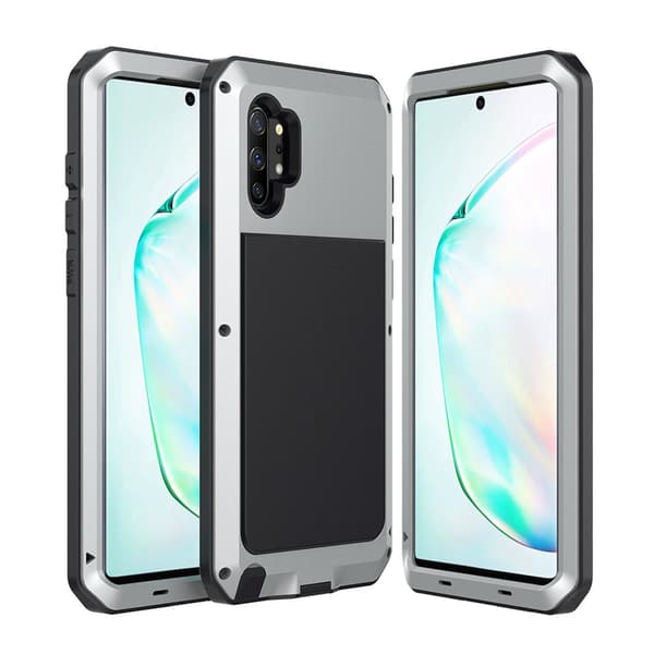Samsung Galaxy Note10 Plus - Heavy Duty Skal Silver