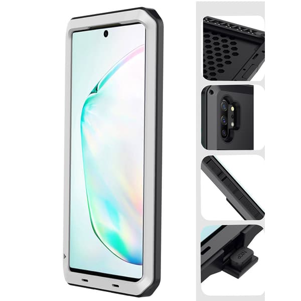 Samsung Galaxy Note10+ - Slittåligt Aluminium Skal