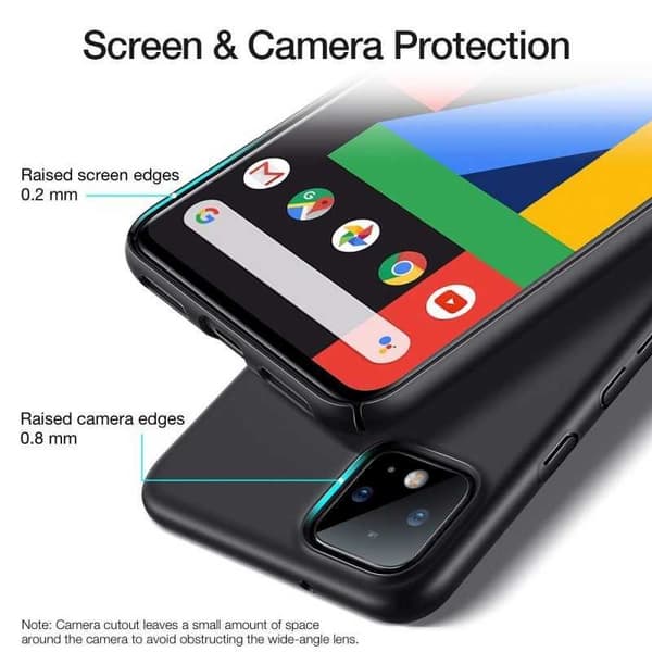 Google Pixel 4 Ultra tyndt matsort cover Basic V2