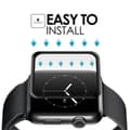 Miniatyrbild 4 av 7: 2-Pack Apple Watch 5 44 mm Heltäckande 3D Härdat Glas Skärmskydd