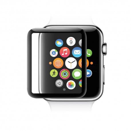 2-Pack Apple Watch 5 44 mm Heltäckande 3D Härdat Glas Skärmskydd