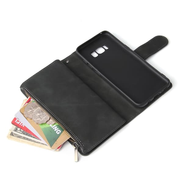 Flipfodral för Samsung Galaxy S8 med kort & myntfack