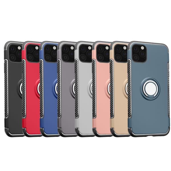 iPhone 11 Pro Max - Skyddsskal med Ringh�llare