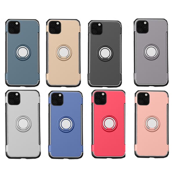 Professionellt Skyddsskal med Ringh�llare - iPhone 11 Pro Max