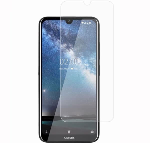 2-Pack Nokia 2.2  Härdat Glas Skärmskydd 0,3mm