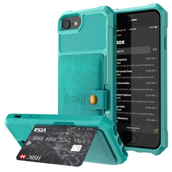 iPhone 6/6S - Exklusivt Skal med Kortfack