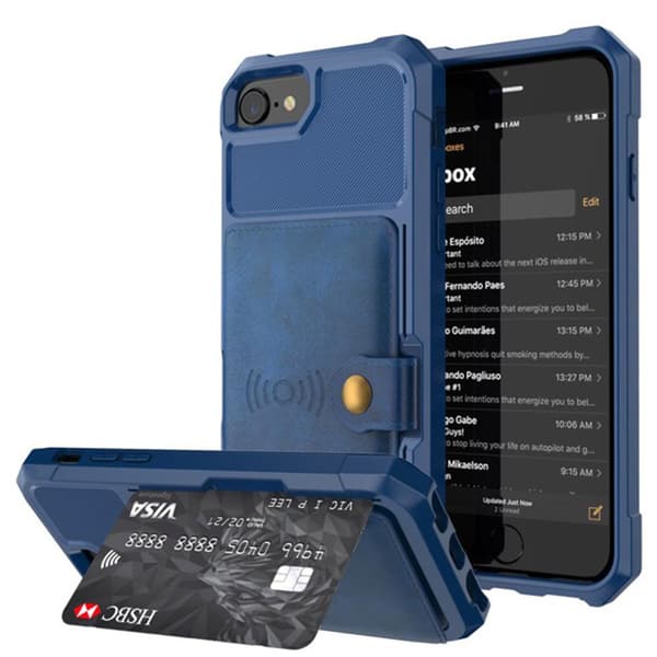 iPhone 6/6S - Exklusivt Skal med Kortfack