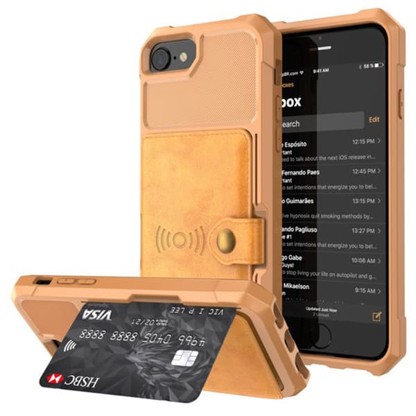 iPhone 6/6S - Exklusivt Skal med Kortfack