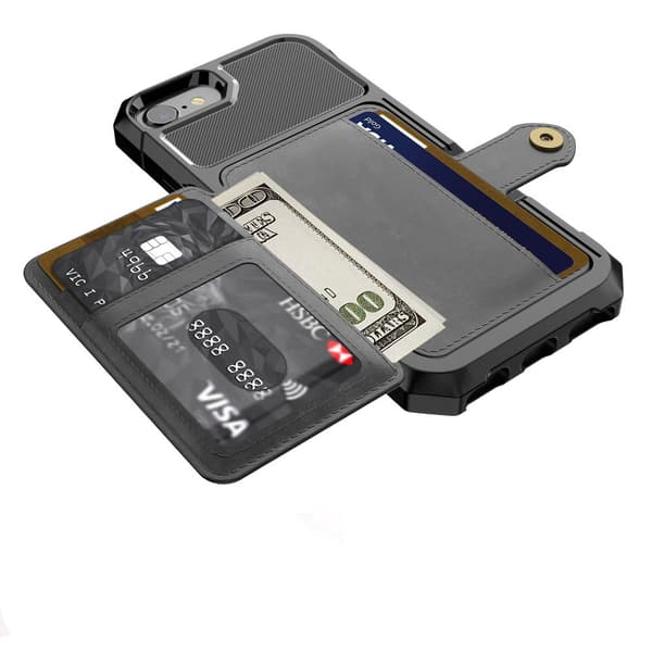 iPhone 6/6S - Exklusivt Skal med Kortfack