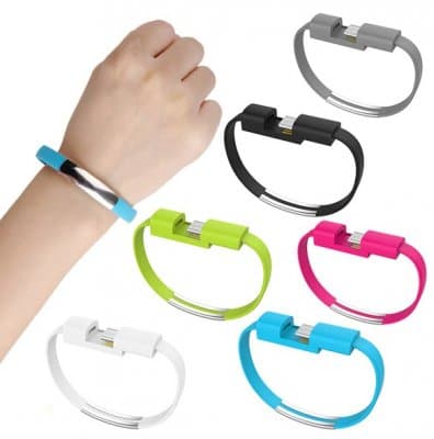 USB Armband Micro USB Rosa